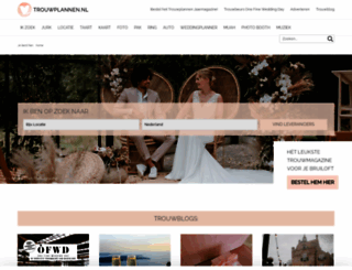 trouwplannen.nl screenshot