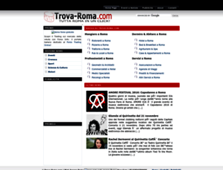 trova-roma.com screenshot