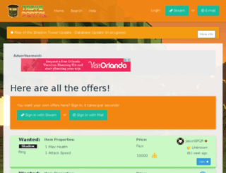 troveportal.com screenshot
