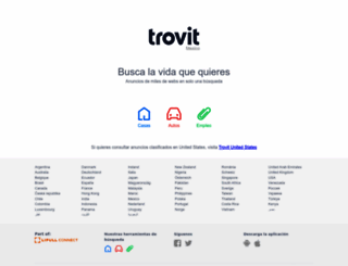 trovit.com.mx screenshot