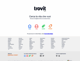 trovit.it screenshot