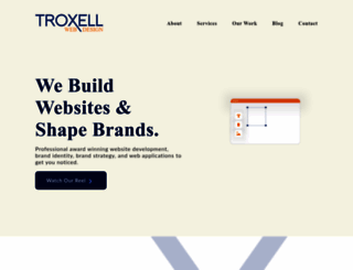troxellwebdesign.com screenshot