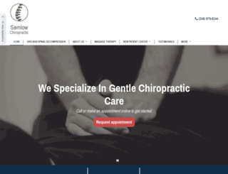 troy-chiropractor.com screenshot