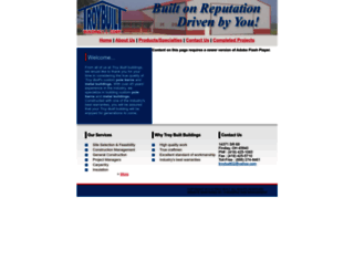 troybuiltbuildings.com screenshot