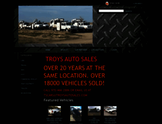 troysautosales.com screenshot