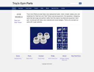 troysgymparts.com screenshot