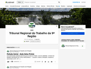trt-9.jusbrasil.com.br screenshot
