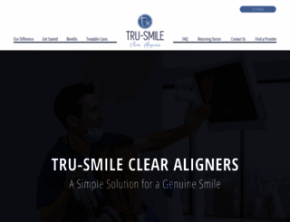 tru-smile.com screenshot