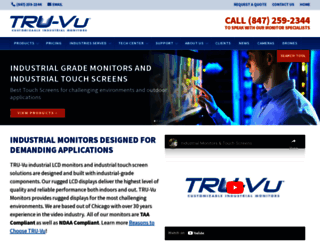 tru-vumonitors.com screenshot