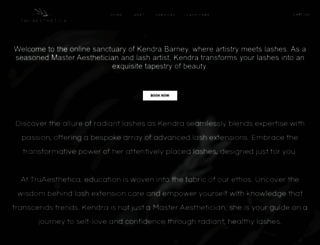 truaesthetica.com screenshot