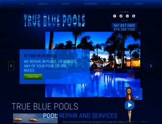 trubluepool.com screenshot
