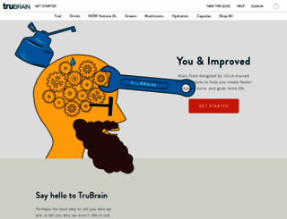 trubrain.com screenshot