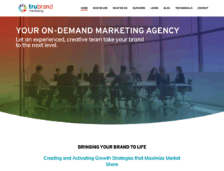 trubrandmarketing.com screenshot