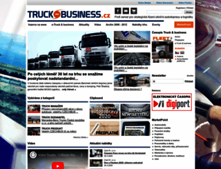 truck-business.cz screenshot