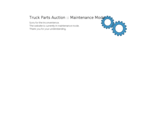 truck-parts-auction.com screenshot