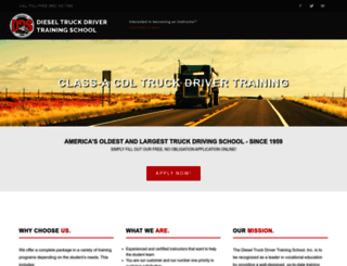 truck-school.com screenshot