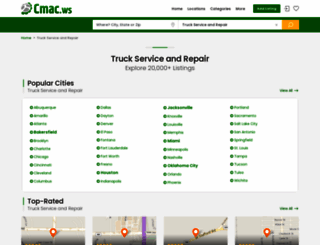 truck-service-and-repair-shops.cmac.ws screenshot