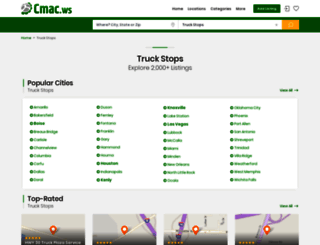 truck-stops.cmac.ws screenshot
