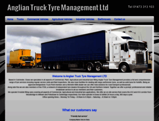 truck-tyres.com screenshot