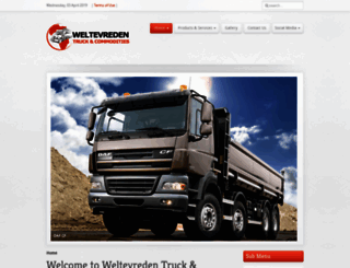 truck.co.za screenshot