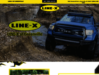 truckaccessoriesgreenville.com screenshot