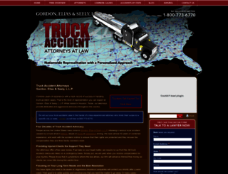 truckaccidentlaw.org screenshot