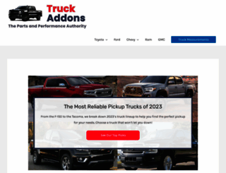 truckaddons.com screenshot