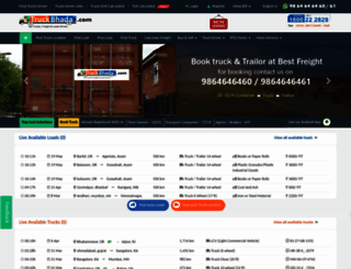 truckbhada.com screenshot