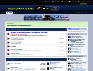 truckcamperforums.com screenshot