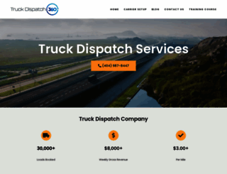 truckdispatch360.com screenshot
