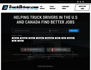 truckdriver.com screenshot