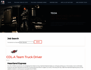 truckdriverjobsinamerica.com screenshot