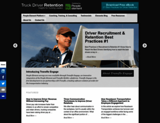 truckdriverretention.com screenshot