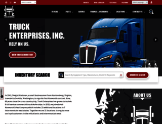 truckenterprises.com screenshot