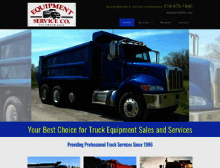 truckequipmentservice.com screenshot