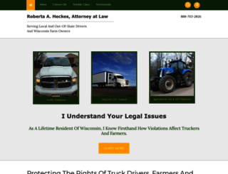 trucker-lawyer.com screenshot