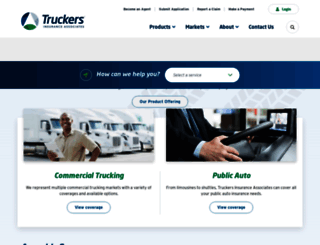 truckers-insurance.com screenshot