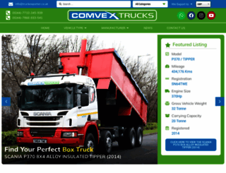 truckexporter.co.uk screenshot