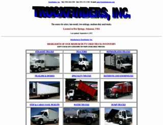 truckfindersinc.com screenshot