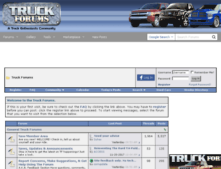truckforums.com screenshot