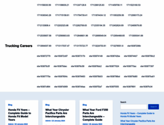 truckingcareers.org screenshot