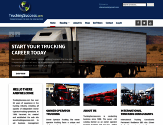 truckingsuccess.com screenshot