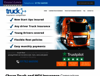 truckinsurancecomparison.co.uk screenshot