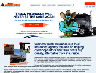 truckinsure.com screenshot