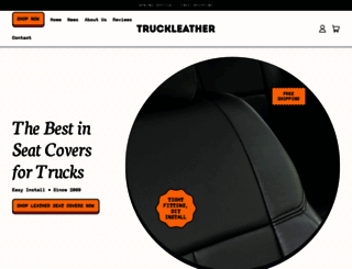 truckleather.com screenshot