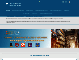 truckloadliquidations.com screenshot
