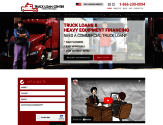 truckloancenter.com screenshot
