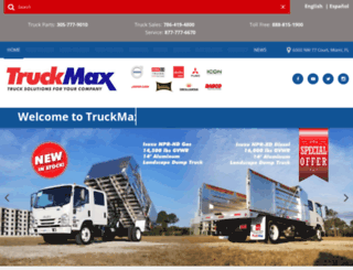 truckmax.com screenshot