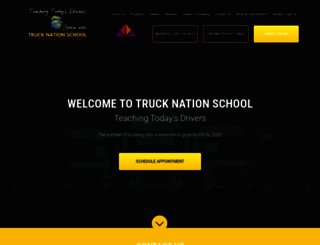 trucknationschool.com screenshot