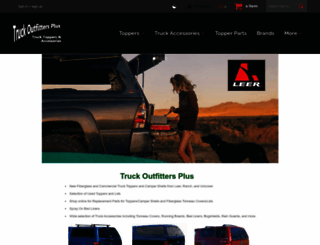 truckoutfittersplus.com screenshot